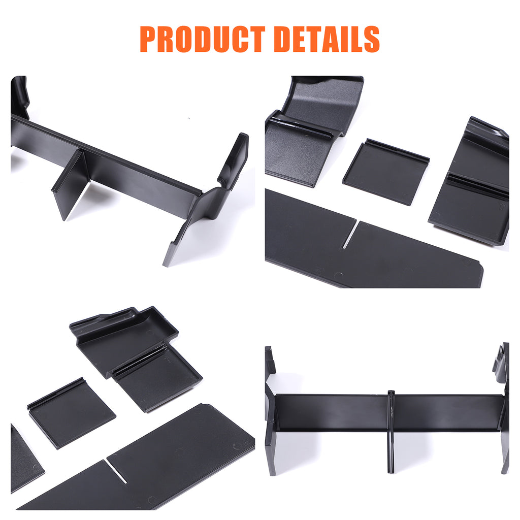 Glove Box Divided Organizer Compatible with Toyota Tacoma 2024 2025 Passenger Side Glove Box Secondary Storage Divider Car Interior Organizer Accessories 1PCS