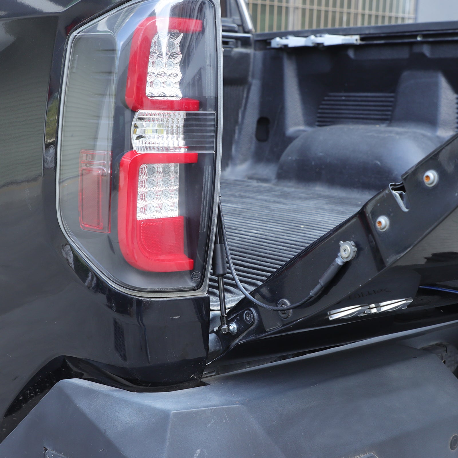 Tailgate Assist Compatible with Toyota Tundra 2007-2021, No-Drill Tailgate Shocks Accessories