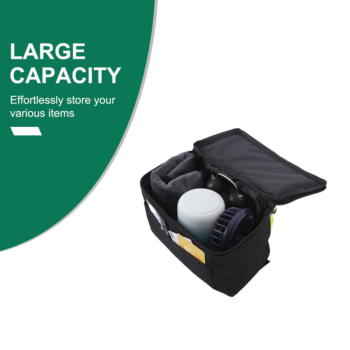 Under Seat Storage Bag Compatible with Toyota Tacoma 2024 2025 2026 (Left Side)