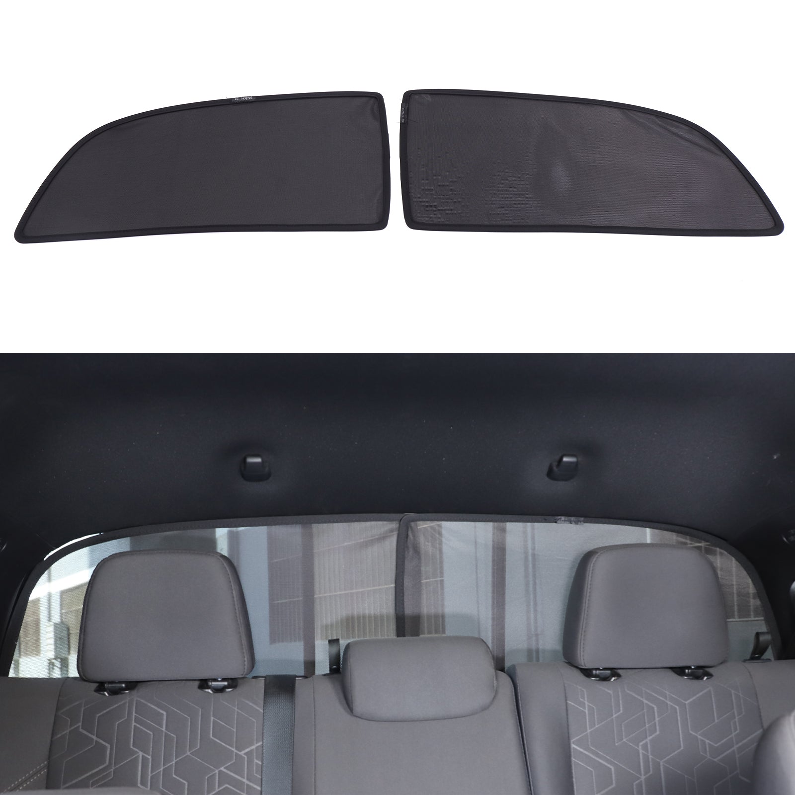 Car Side Window Sun Shades for Toyota Tacoma 2016- 2022 Accessories Sun Shade Heat Insulation Light Blocking&UV Protection Privacy Essential Interior for Baby,Camping and Napping Curtains