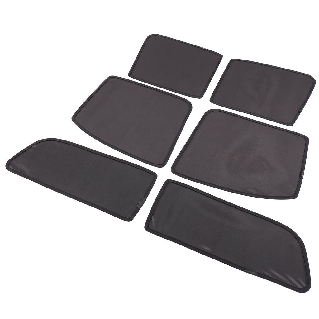 Car Window Shade Compatible with Toyota Tacoma 2024-2026, Front Rear Mesh Side Window Sun Shade Glare Shield and UV Rays Protection