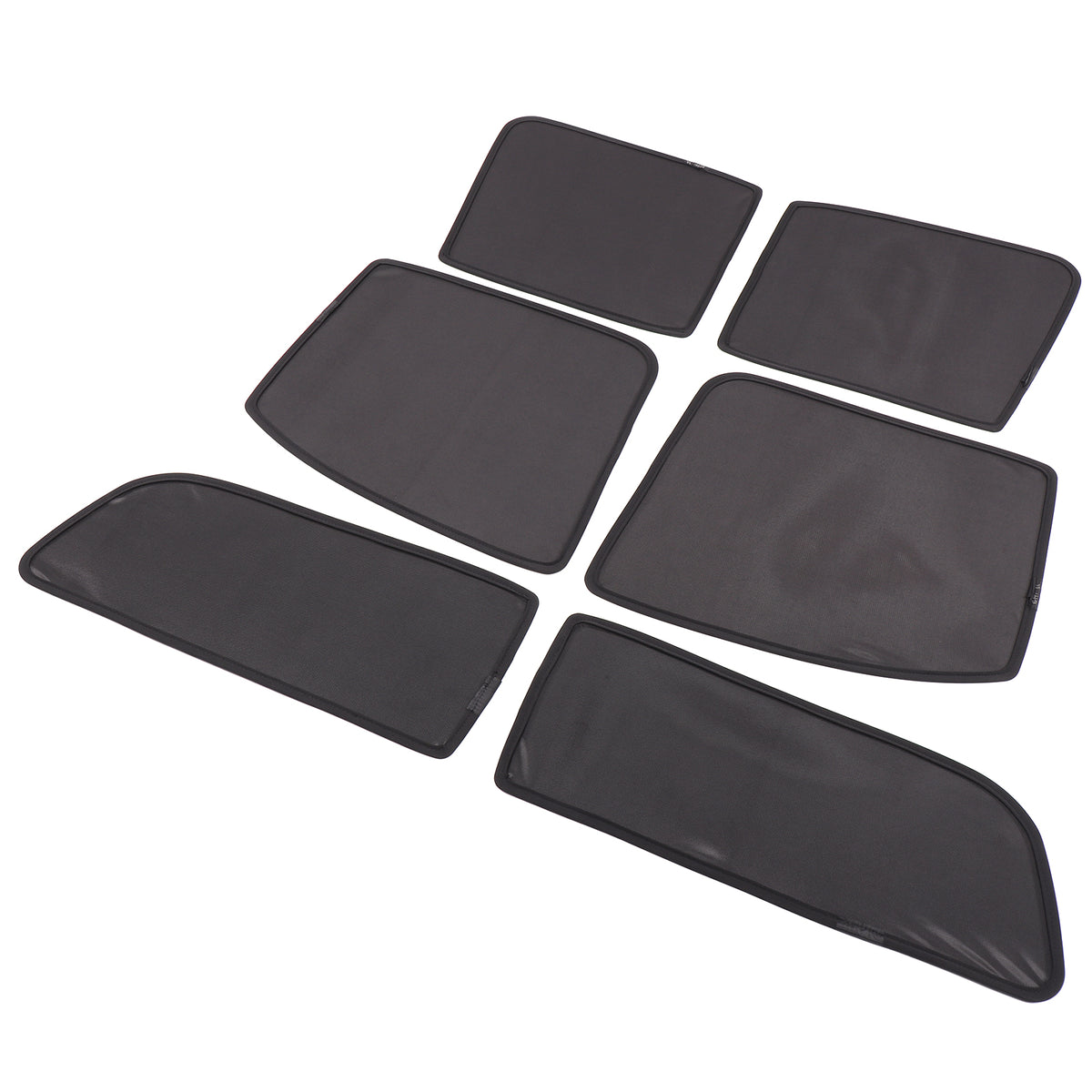 Car Window Shade Compatible with Toyota Tacoma 2024-2026, Front Rear Mesh Side Window Sun Shade Glare Shield and UV Rays Protection