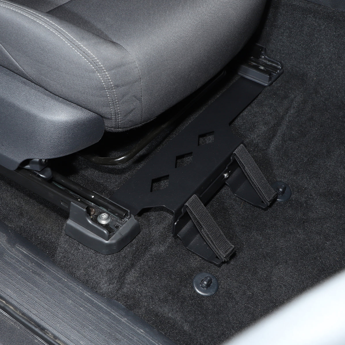 Quick Release Adjustable Aluminum Fire Extinguisher Holder Mount Bracket Compatible with Toyota Tacoma 2024-2026