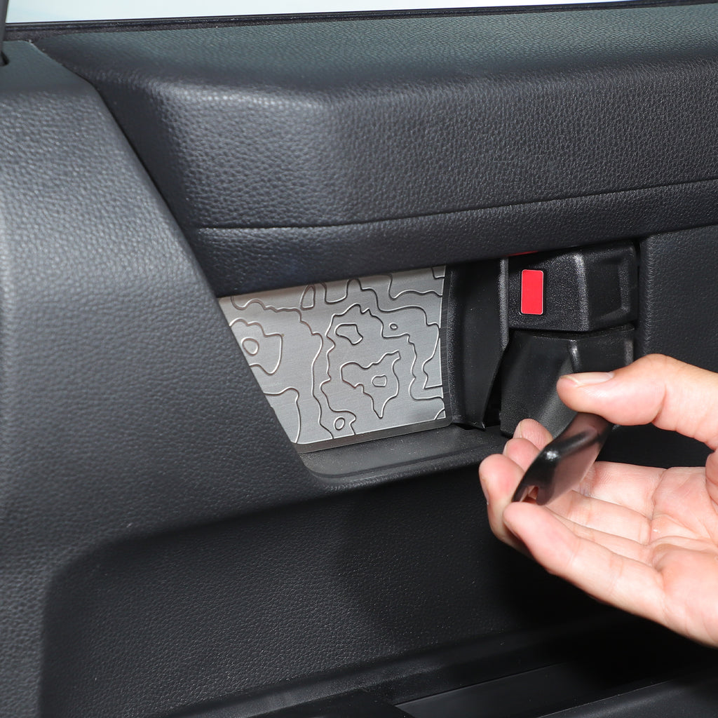 Door Inner Handle Bowl Cover Trim Compatible with Toyota Tacoma 2024 2025 2026, Car Interior Decoration Accessories