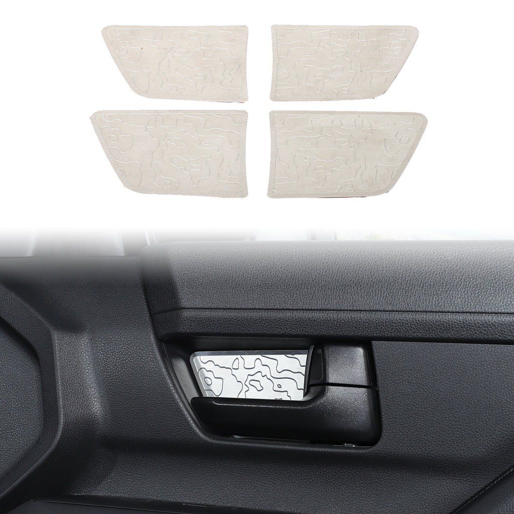 Door Inner Handle Bowl Cover Trim Compatible with Toyota Tacoma 2024 2025 2026, Car Interior Decoration Accessories