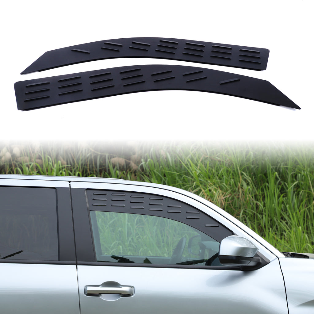 Car Window Air Vent Compatible with Toyota Tacoma 2024-2026, Front Rear Side Window Louvers Air Vent Cover