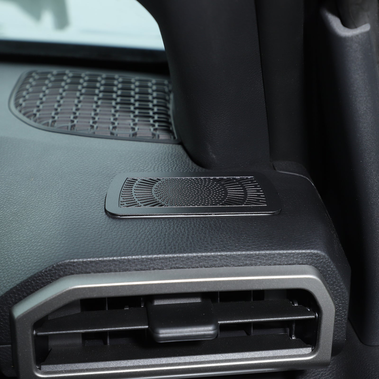 Center Console Dashboard Air Vent Grill Panel Cover Compatible with Toyota Tacoma 2024 2025 2026