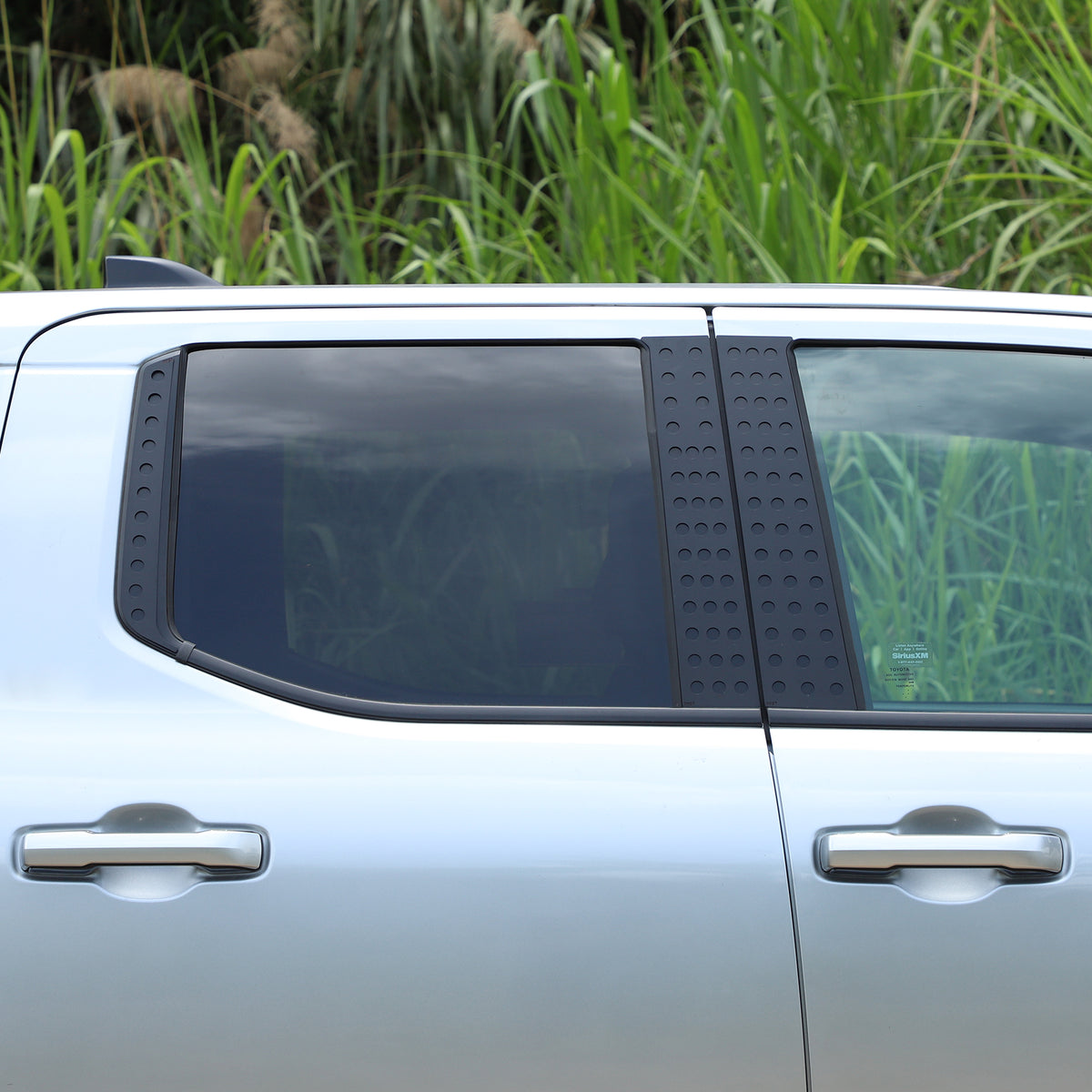 Car Door Window Pillar Posts Cover Trim Compatible with Toyota Tacoma 2024 2025 2026