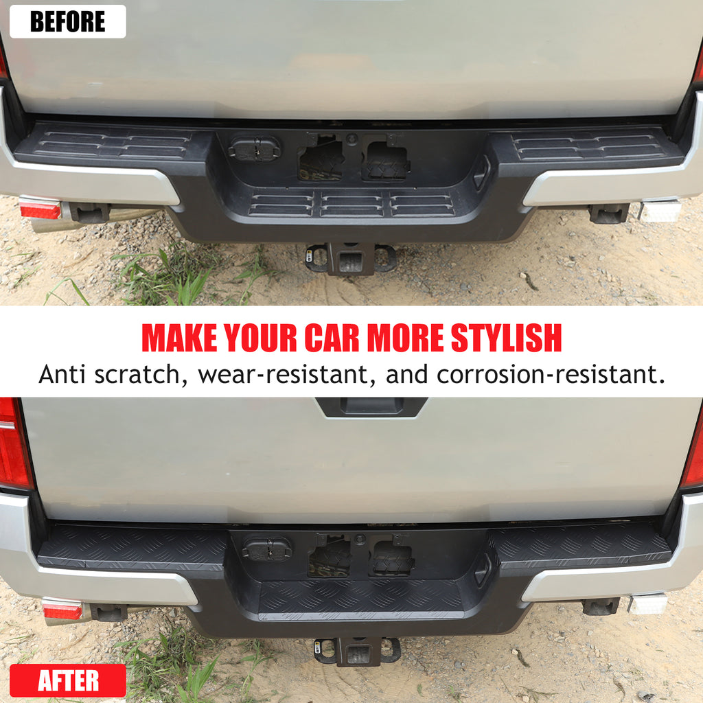 Rear Bumper Protector Compatible with Toyota Tacoma 2024-2026, Trunk Sill Protector Accessories