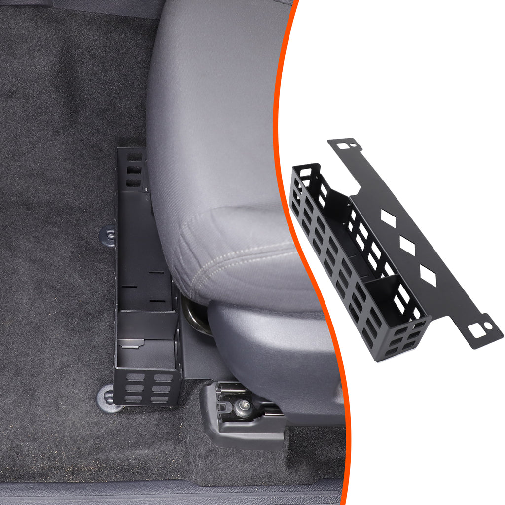 Under Seat Storage Organizer Compatible with Toyota Tacoma 2024 2025 Accessories Black Driver/Passenger Storage Underseat Organizer, 1Pcs