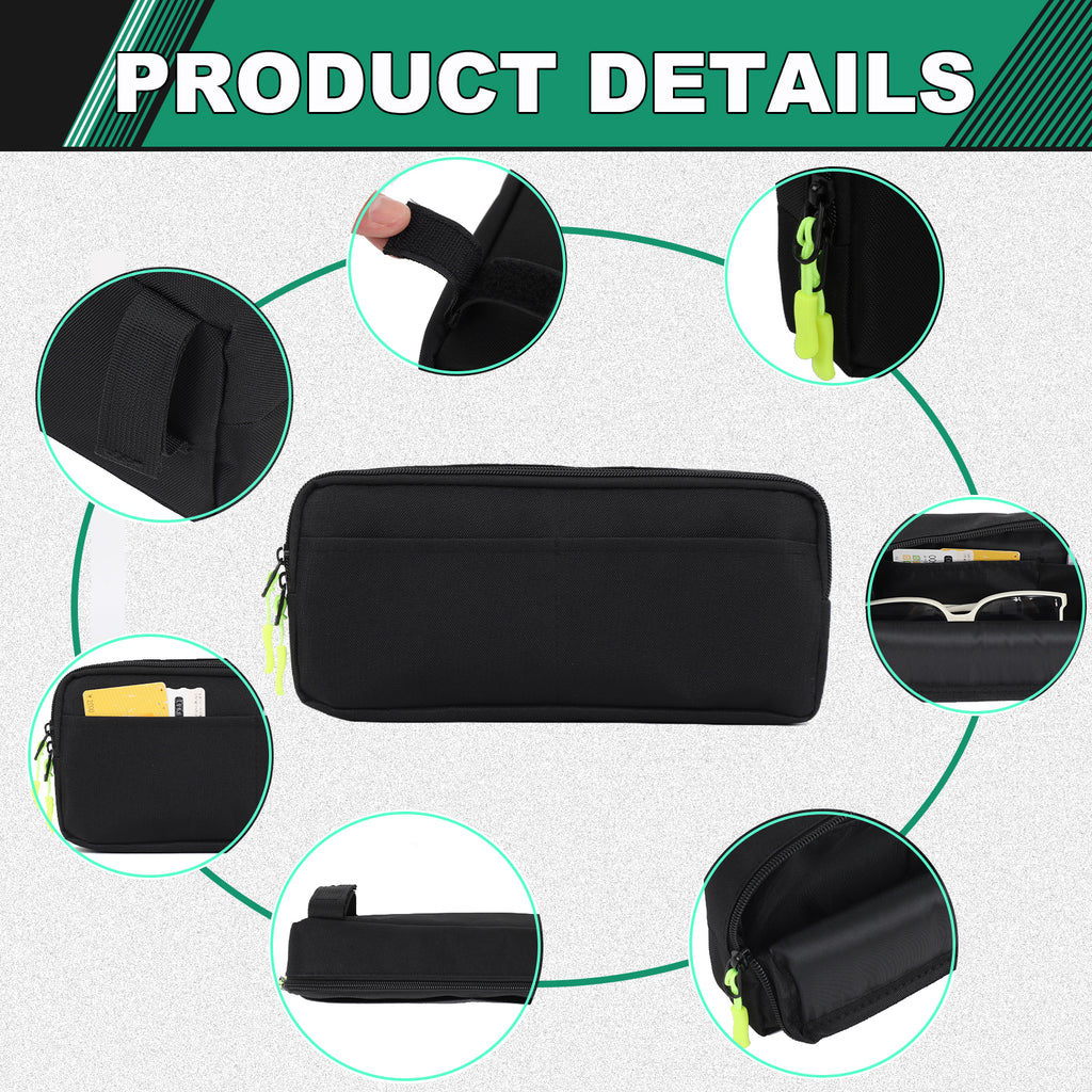 Center Console Side Storage Bag Compatible with Toyota Tacoma 2024 2025 2026