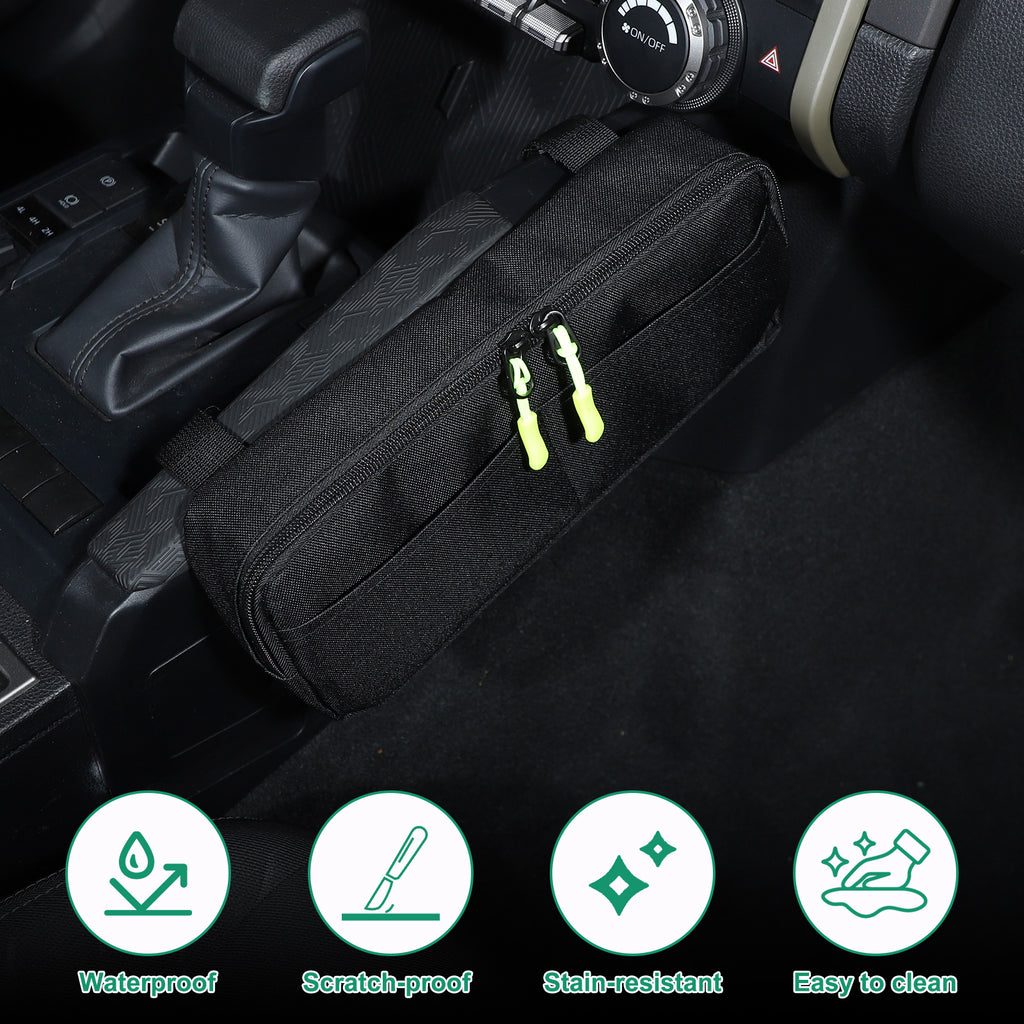 Center Console Side Storage Bag Compatible with Toyota Tacoma 2024 2025 2026