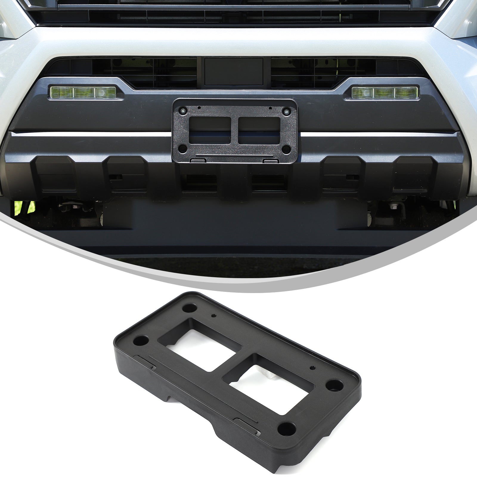 Front License Plate Frame Bracket Compatible with 4th Gen Toyota Tacoma 2024 2025 2026+