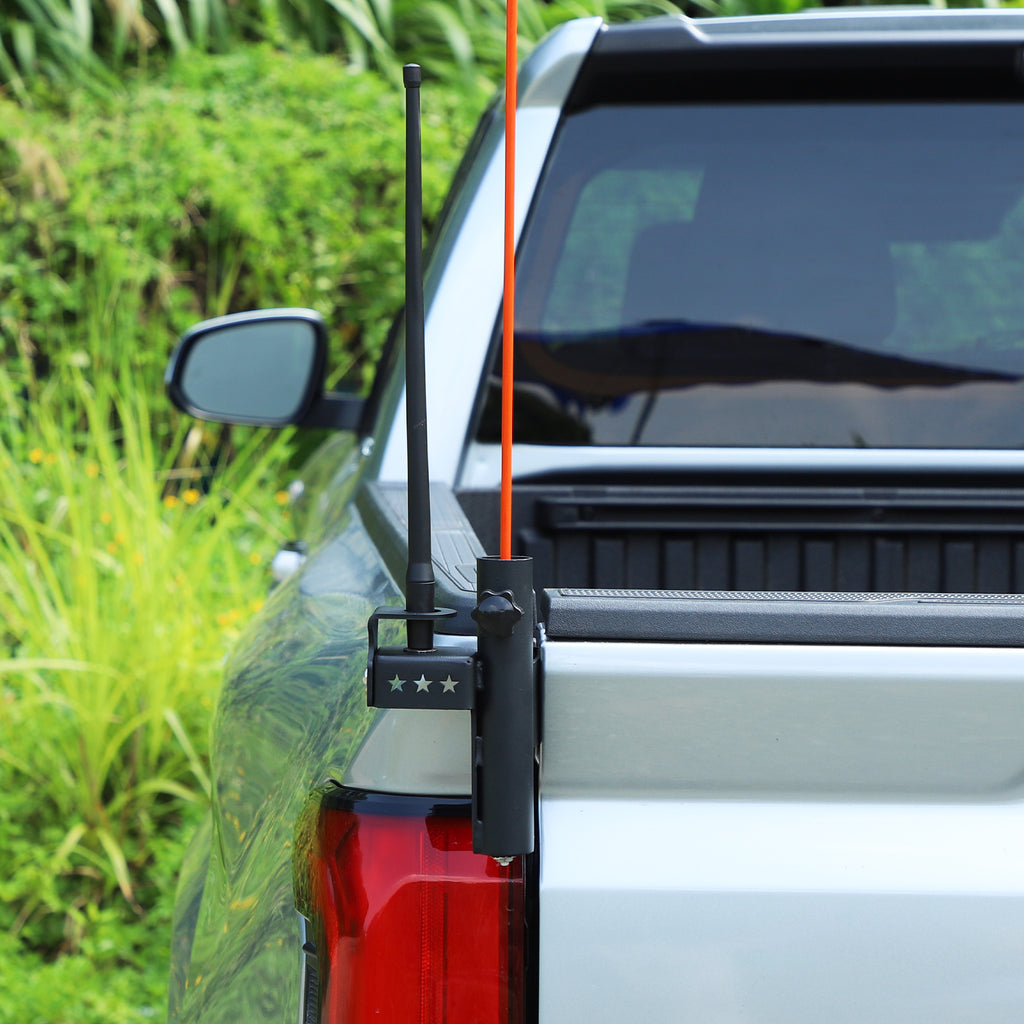 Car Tailgate Antenna Flagpole Bracket Compatible with Toyota Tacoma 2024 2025 2026