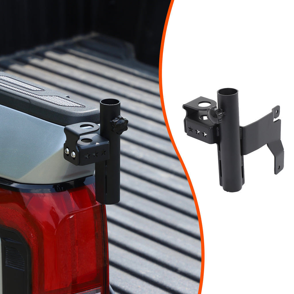 Car Tailgate Antenna Flagpole Bracket Compatible with Toyota Tacoma 2024 2025 2026