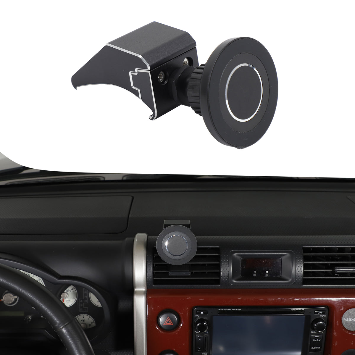 Car Phone Mount Compatible with Toyota FJ Cruiser 2007-2021, Center Console Air Outlet Cell Phone Holder