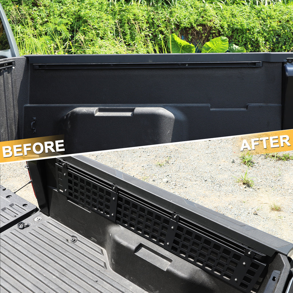Side Molle Panel  Rack System Compatible with Toyota Tacoma 2024-2026 Cargo Storage Organizer Tools Rack