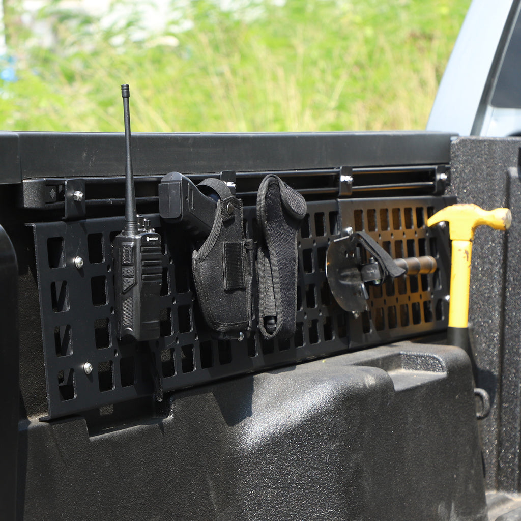 Side Molle Panel  Rack System Compatible with Toyota Tacoma 2024-2026 Cargo Storage Organizer Tools Rack