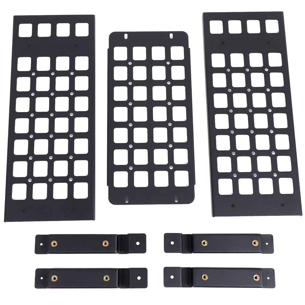 Side Molle Panel  Rack System Compatible with Toyota Tacoma 2024-2026 Cargo Storage Organizer Tools Rack