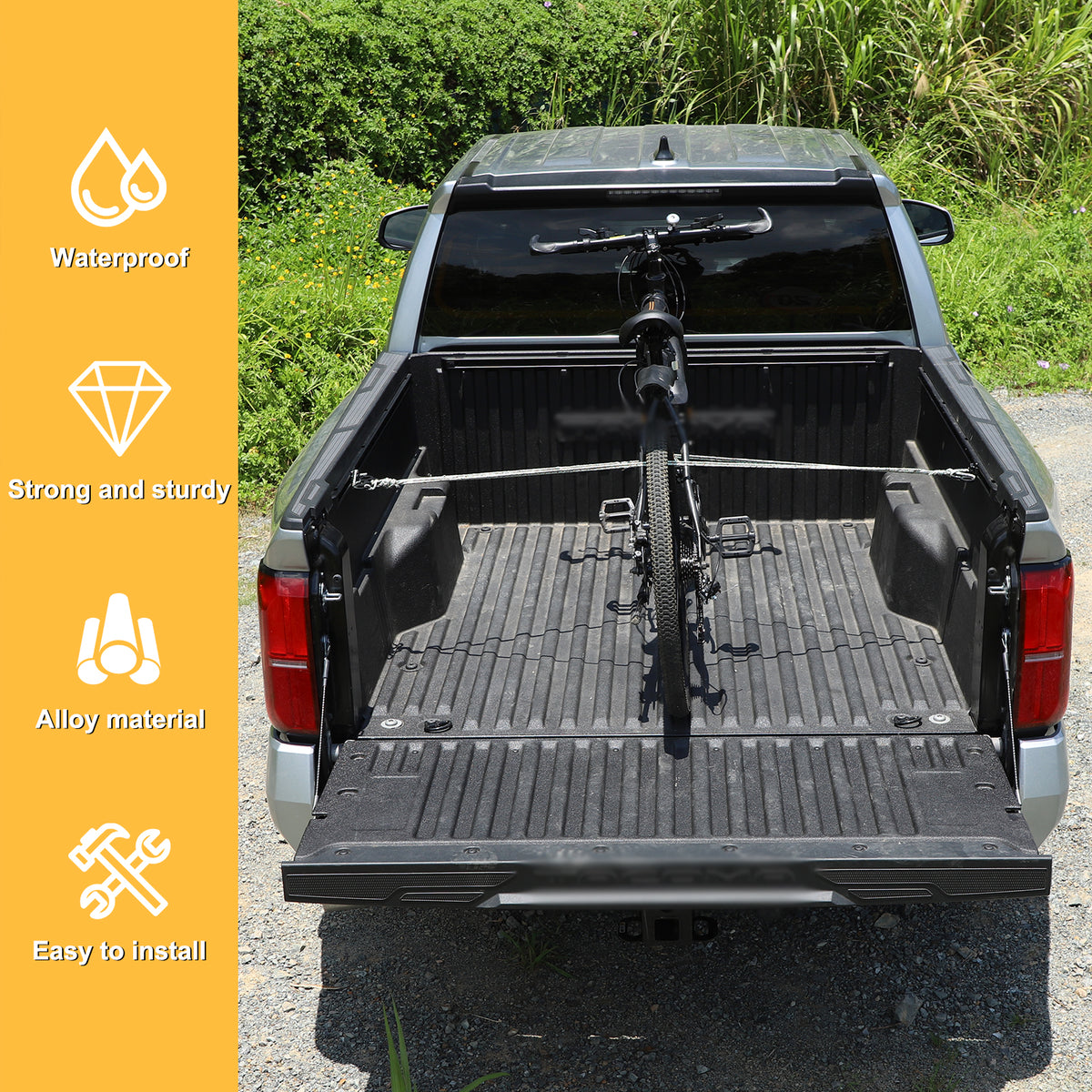 Trunk Tie Down Anchors Compatible with Toyota Tacoma 2024 2025 2026 Accessories, Truck Bed Anchor Points, 1Pcs