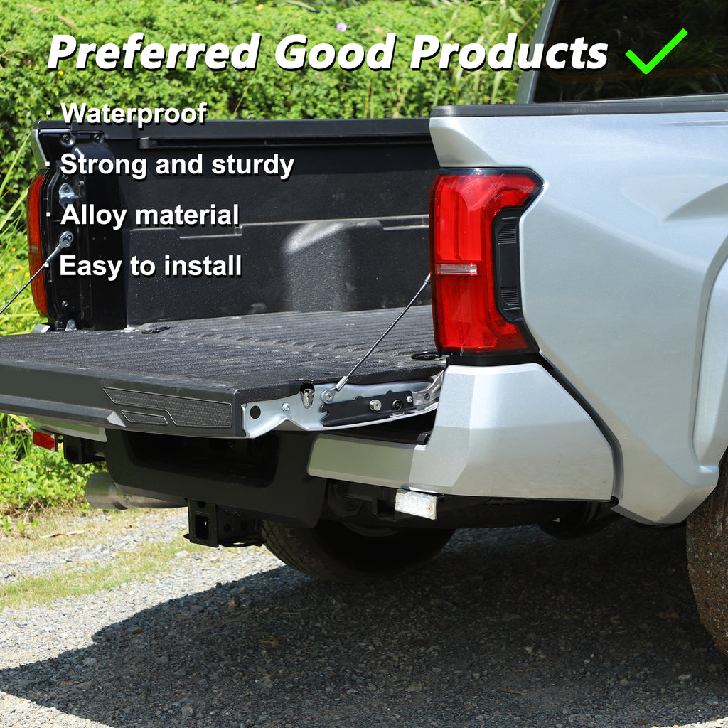 Tailgate Stopper Limiter Cushions Compatible with Toyota Tacoma 2024 2025 2026 Accessories, Rear Door Tailgate Stopper Limiter, 2Pcs