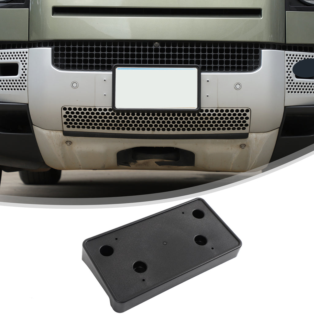 Front License Plate Frame Bracket Compatible with Land Rover Defender 2020-2026+