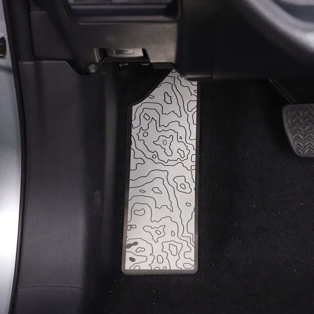 Car Foot Rest Pedal Trim Cover Compatible with Toyota Tacoma 2024 2025 2026