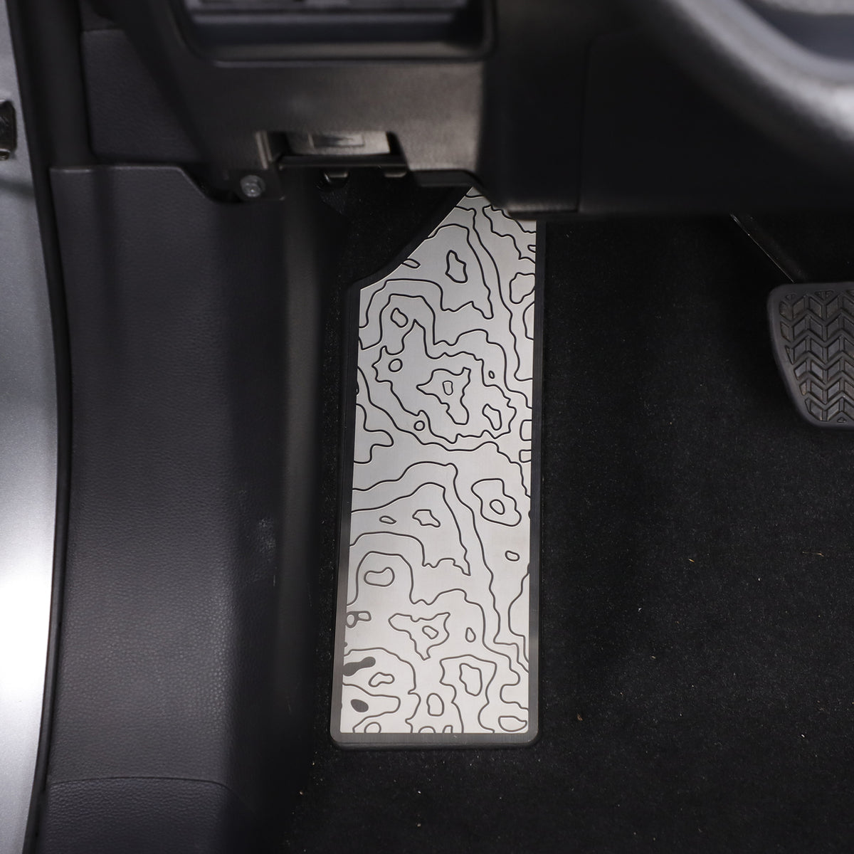 Car Foot Rest Pedal Trim Cover Compatible with Toyota Tacoma 2024 2025 2026