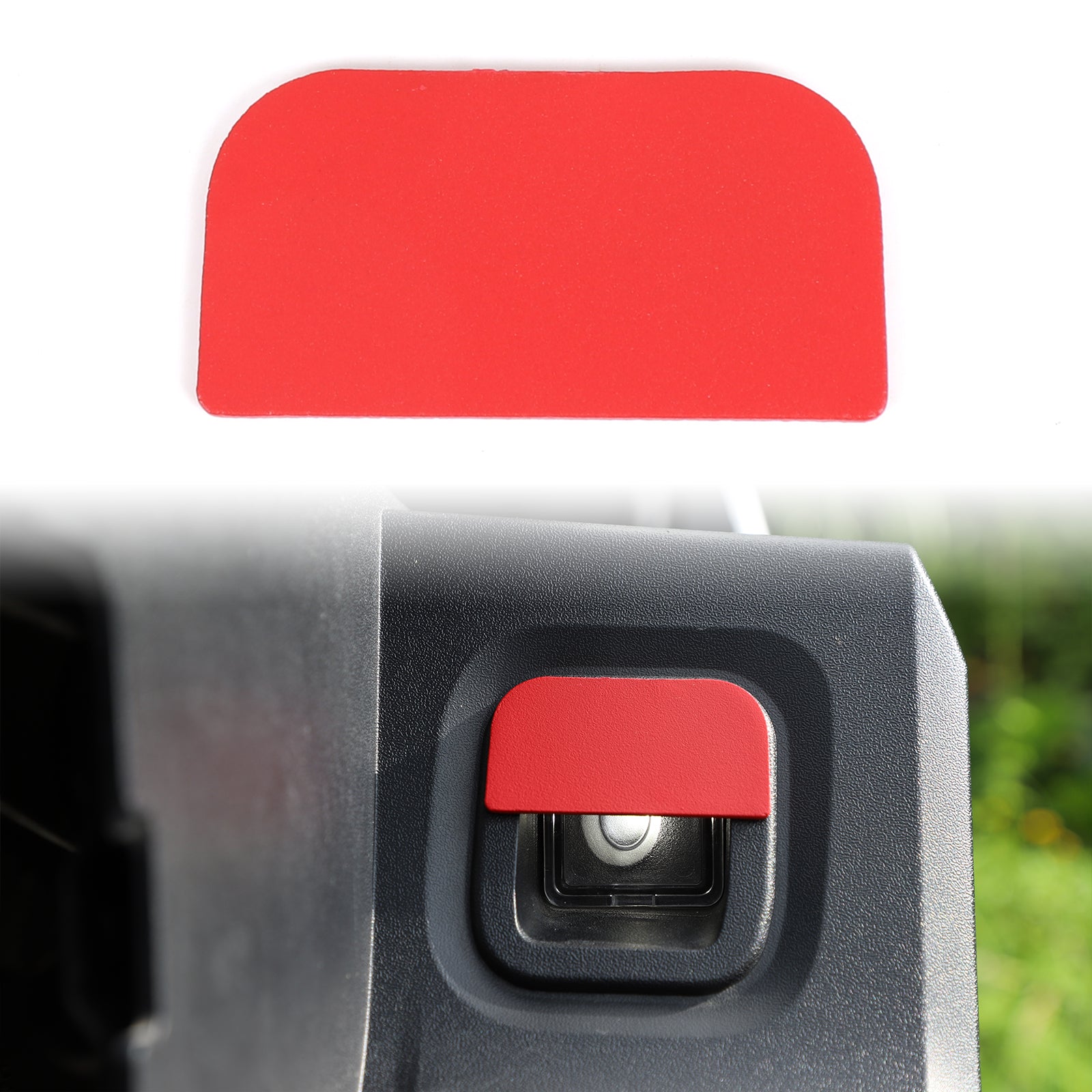 License Plate Light Covers Compatible with Toyota Tacoma 2024-2026+, Reduce License Light Blinding/Glare