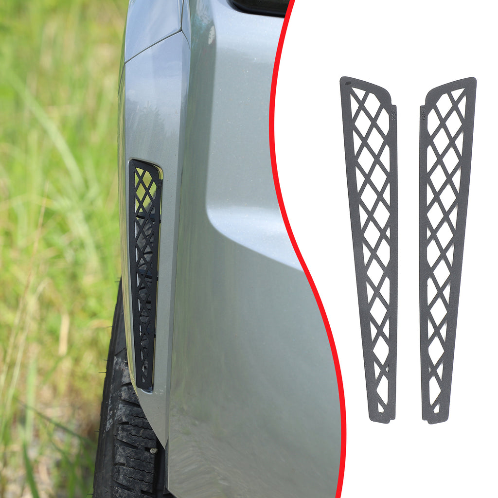 Front Grille Vent Metal Mesh Cover Net Compatible with Toyota Tacoma 2024 2025 2026 SR SR5 Exterior Decoration Accessories