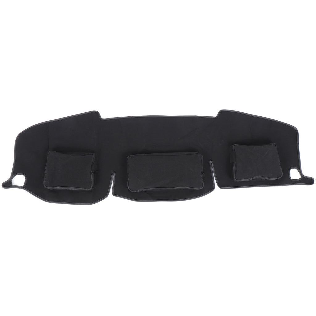 Dashboard Cover Mat with Storage Bag Compatible with Toyota Tundra 2022-2025+, Car Dash Cover Nonslip Black Mat Sun Pad Dash Board Carpet Sunshade Glare UV Rays Protector Interior Accessories