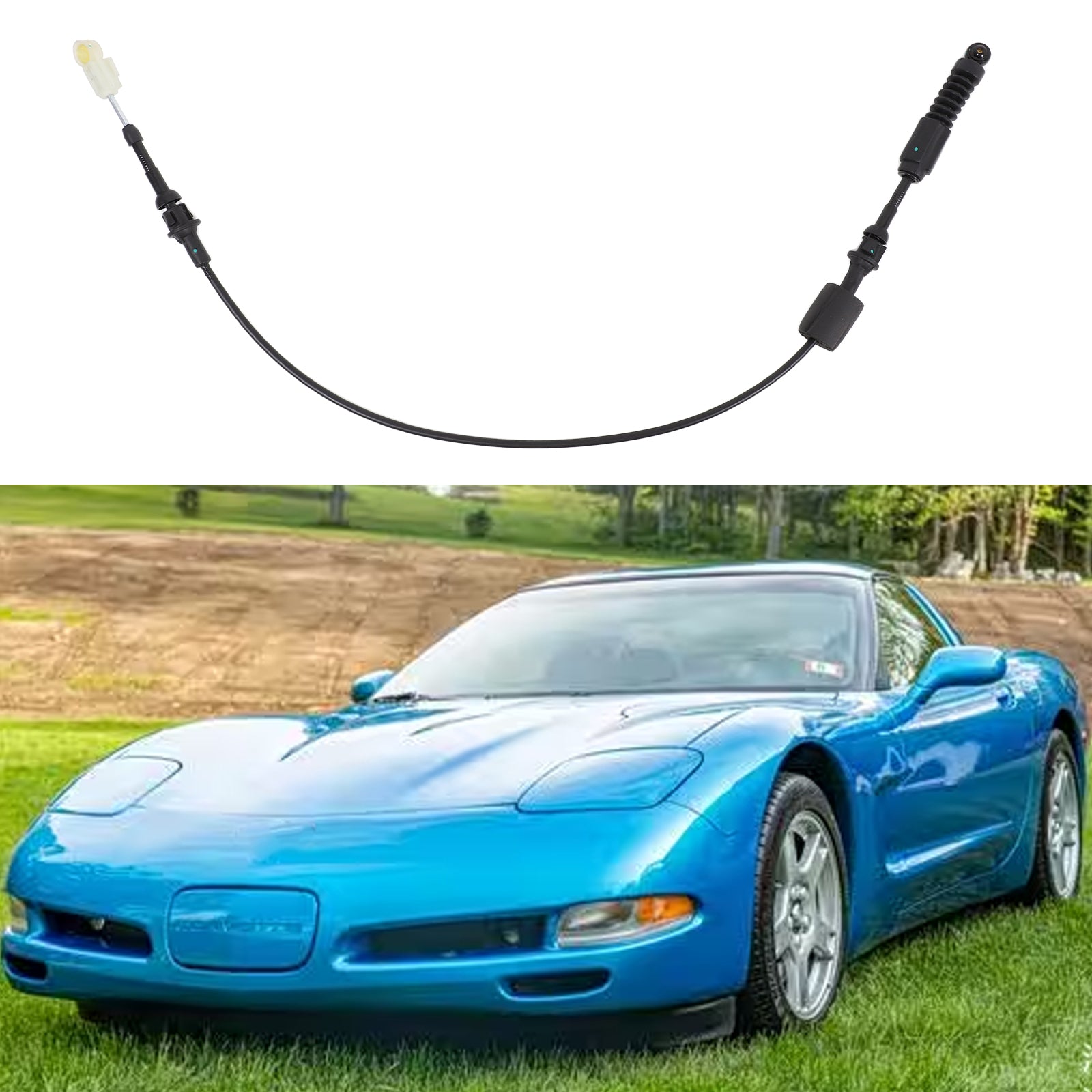 Shift Selector Cable Shifter for Chevy C5 for GMC Corvette 1997-2003 Replaces 12561688