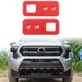 Tow Hooks Fit for Toyota Tacoma 2024-2026 4Runner 2025-2026 & Land Cruiser 250 2024-2025,Car Front Tow Hooks Compatible for Toyota Tacoma 4Runner & Land Cruiser LC250 Accessories