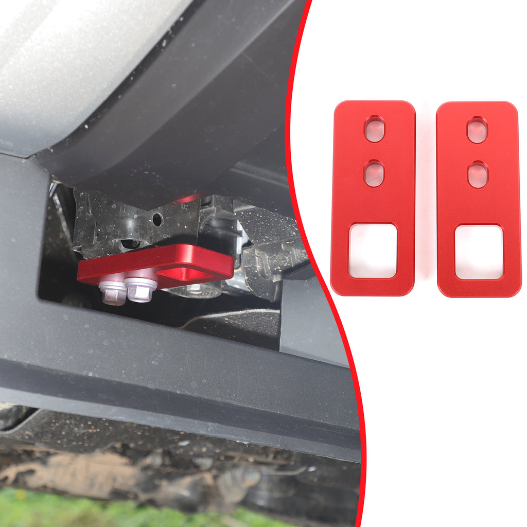 Tow Hooks Fit for Toyota Tacoma 2024-2026 4Runner 2025-2026 & Land Cruiser 250 2024-2025,Car Front Tow Hooks Compatible for Toyota Tacoma 4Runner & Land Cruiser LC250 Accessories