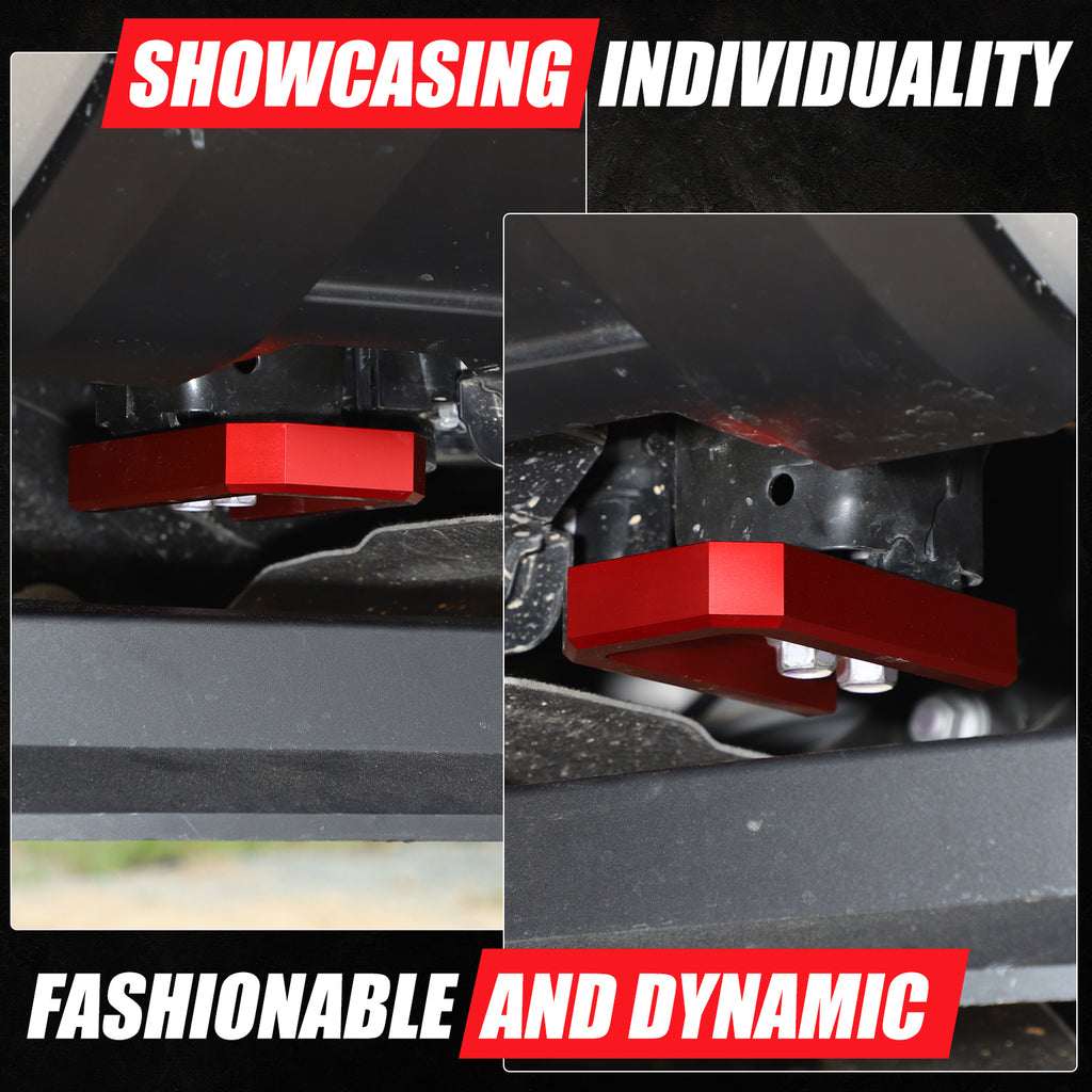 Front Tow Hooks Compatible with Toyota Tacoma 2024 2025 2026, Front Bumper Trailer Ring