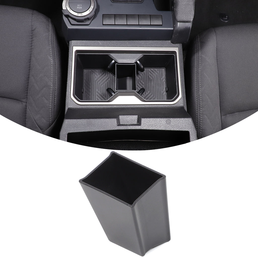 Center Console Cup Holder Divider Stroage Box Compatible with Toyota Tacoma 2024 2025 2026