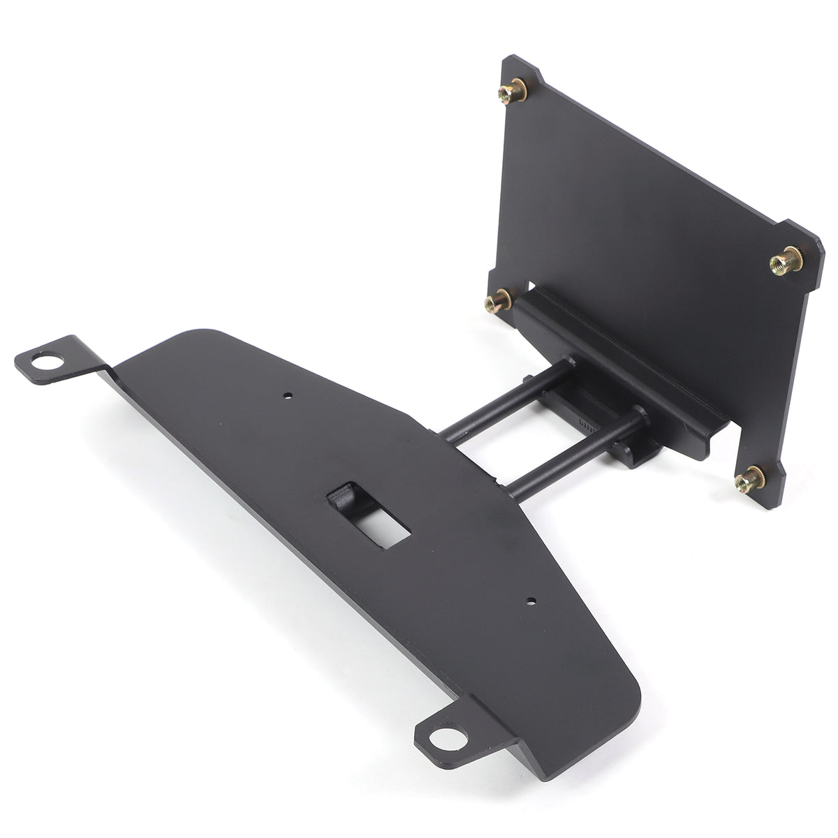 Front License Plate Frame Bracket Compatible with Toyota Tundra 2022-2026, Car Quick Release Front License Plate Frame Holder Bolt Mounting Adapter Replacement Accessories