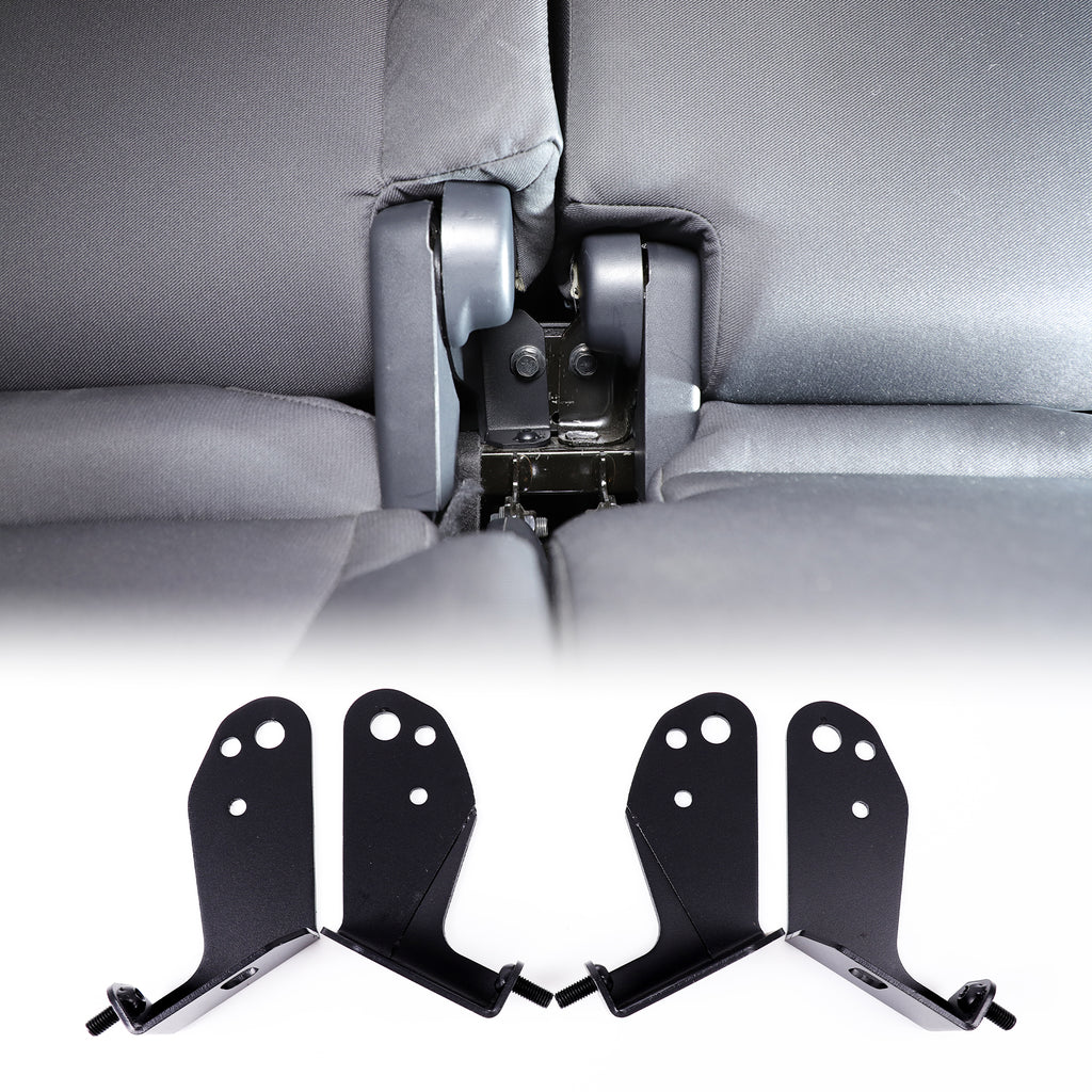 Rear Seat Backrest Angle Adjustment Bracket Compatible with Toyota Tacoma 2024 2025 2026 Carbon Steel Rear Row Seat Recline Angle Adjustment Bracket‌ Accessories 4PCS