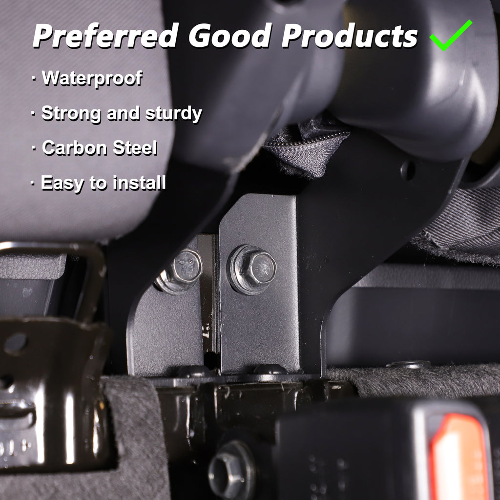 Rear Seat Backrest Angle Adjustment Bracket Compatible with Toyota Tacoma 2024 2025 2026 Carbon Steel Rear Row Seat Recline Angle Adjustment Bracket‌ Accessories 4PCS