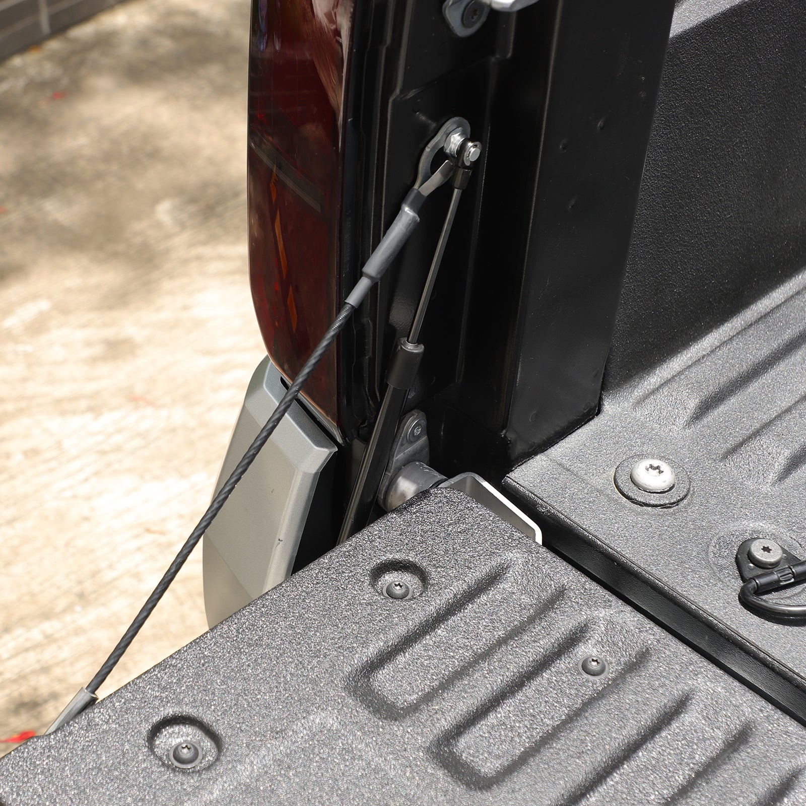 Tailgate Assist Compatible with Toyota Tacoma 2024 2025 2026, No-Drill Tailgate Shocks Accessories