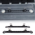 Car Bed Rail Tie Down Anchors Compatible with Toyota Tundra 2022-2026, Heavy Duty Truck Bed L-Track System with 4 D-Ring Anchors, Cargo Tie Down Rails Bracket for Pickup Expansion Accessories