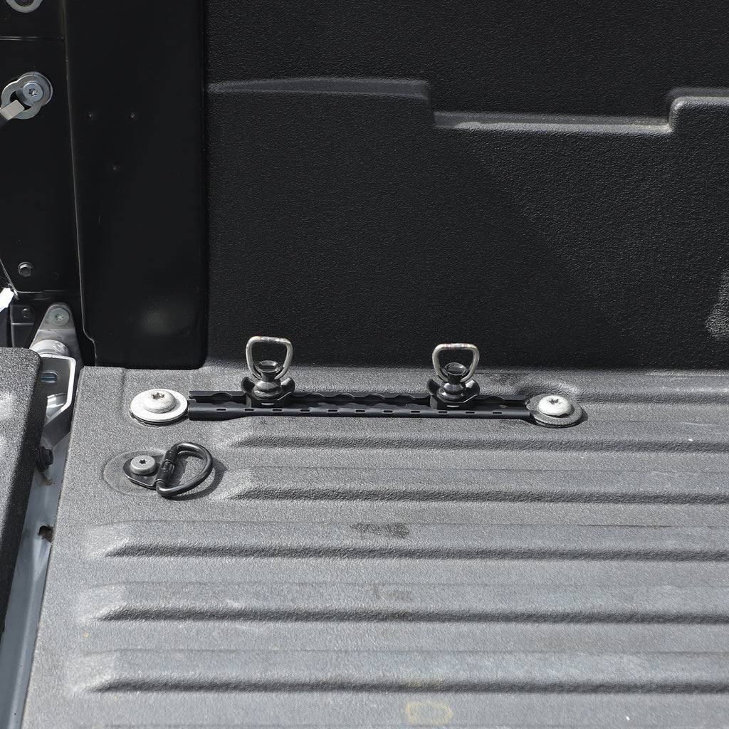 L-Track Rail Cargo Control L Track Tie Down System Compatible with Toyota Tacoma 2024-2026
