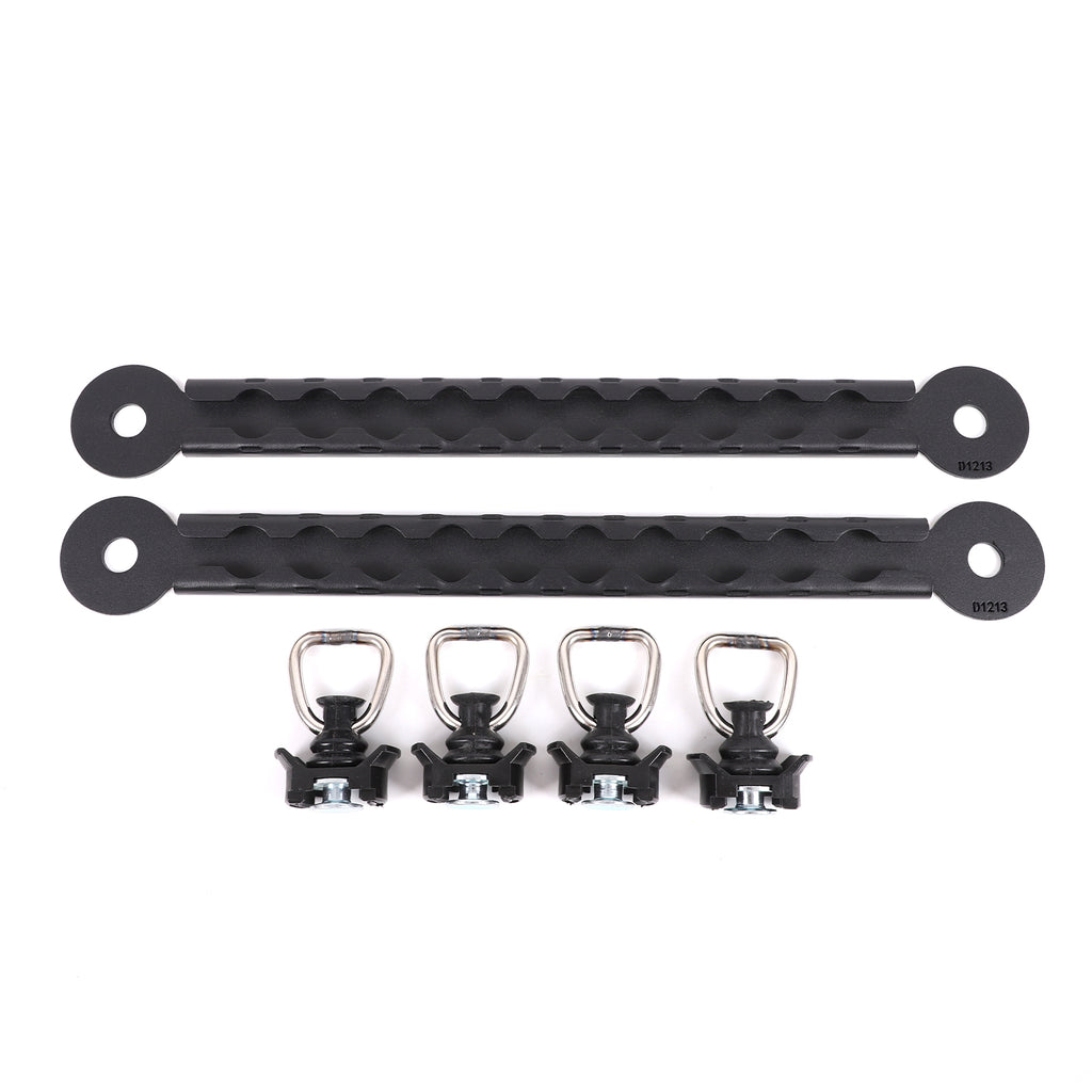 L-Track Rail Cargo Control L Track Tie Down System Compatible with Toyota Tacoma 2024-2026