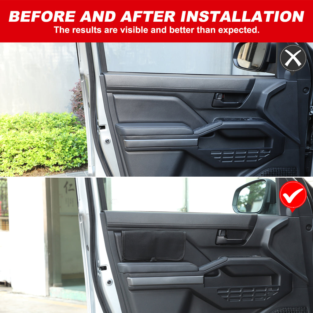 Car Door Armrest Storage Bag Compatible with Toyota Tacoma 2024 2025 2026