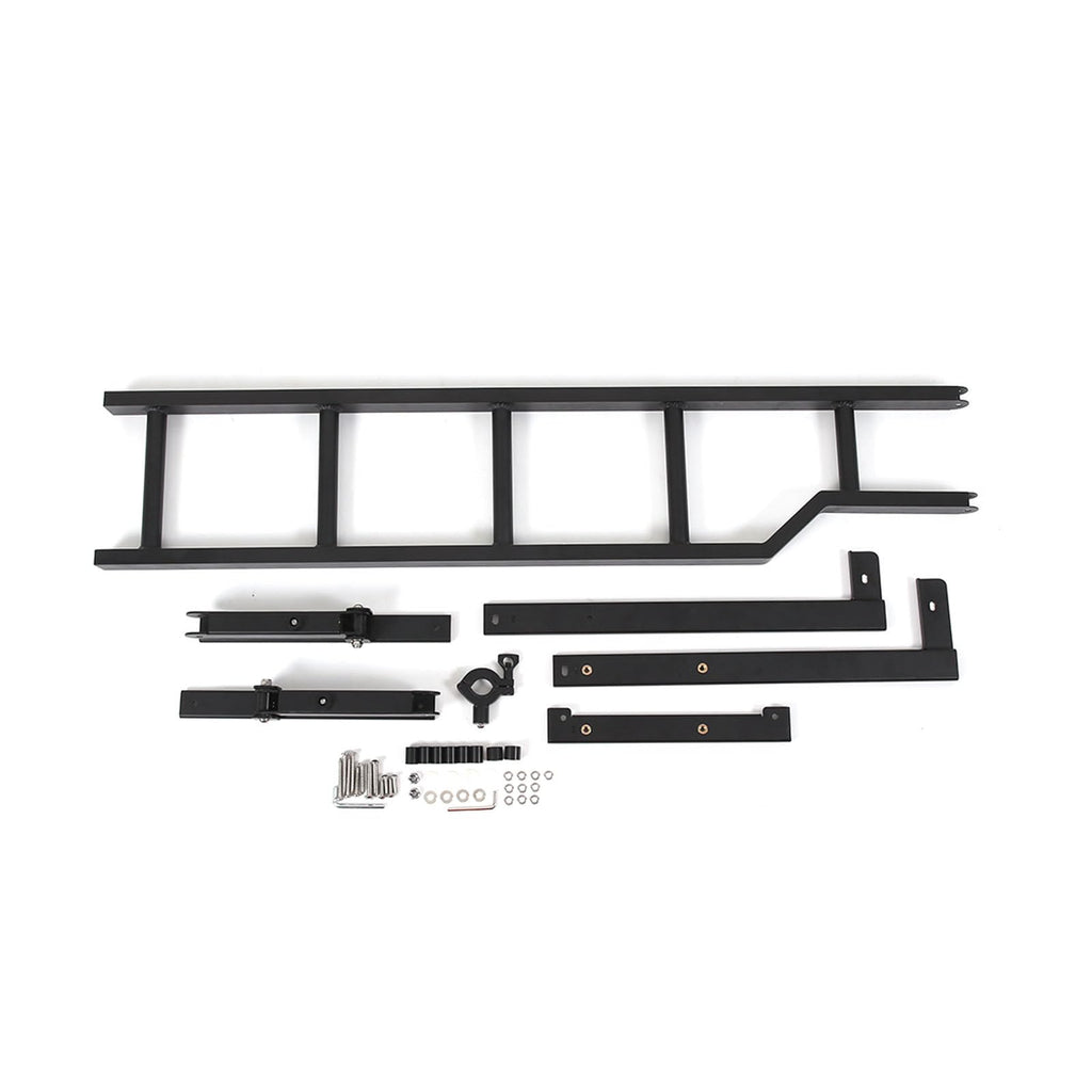 Truck Tailgate Ladder Compatible with Toyota Tundra 2022-2026, Car Tailgate Step Ladder Kit Climbing Foldable Tailgate Ladder Accessories