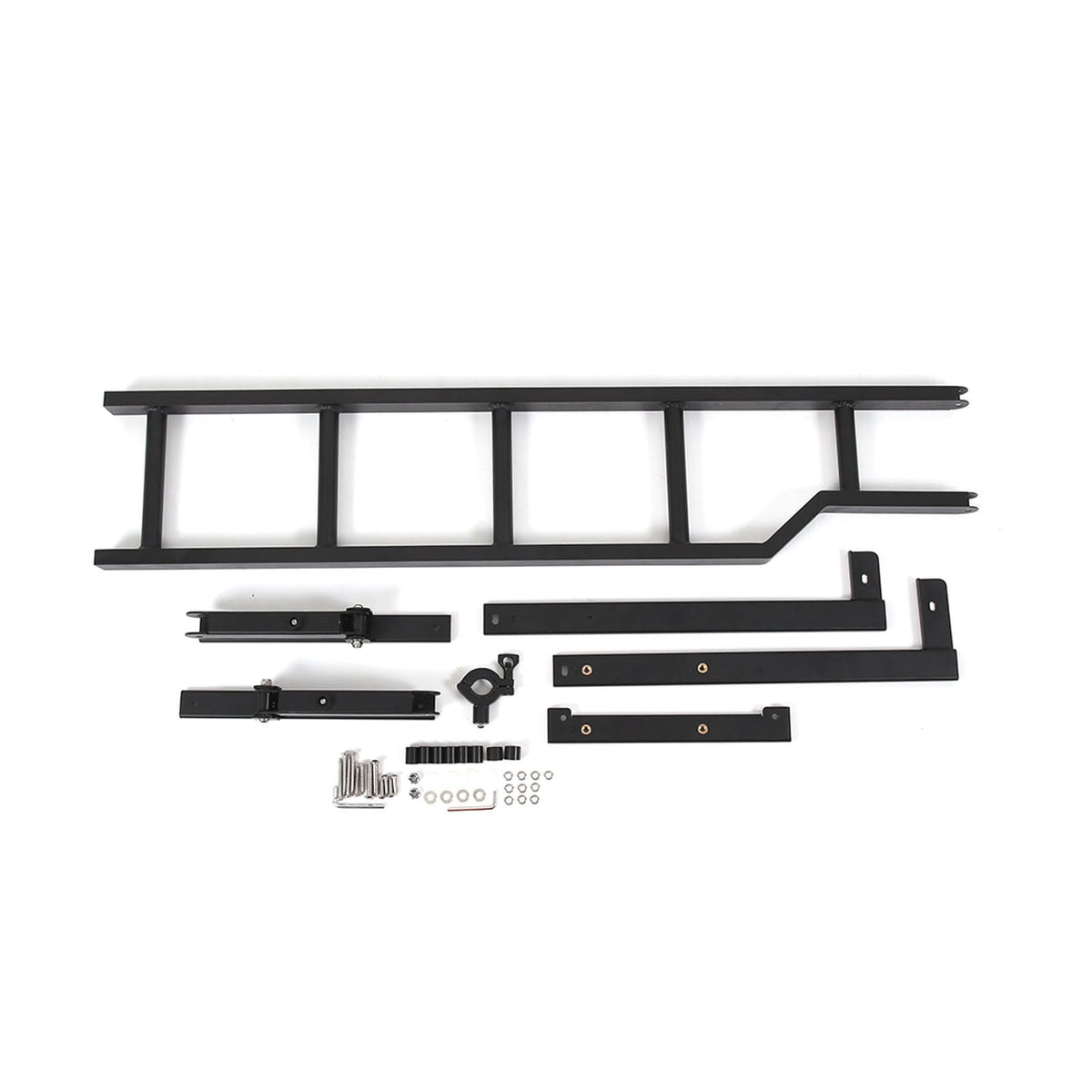 Truck Tailgate Ladder Compatible with Toyota Tundra 2022-2026, Car Tailgate Step Ladder Kit Climbing Foldable Tailgate Ladder Accessories